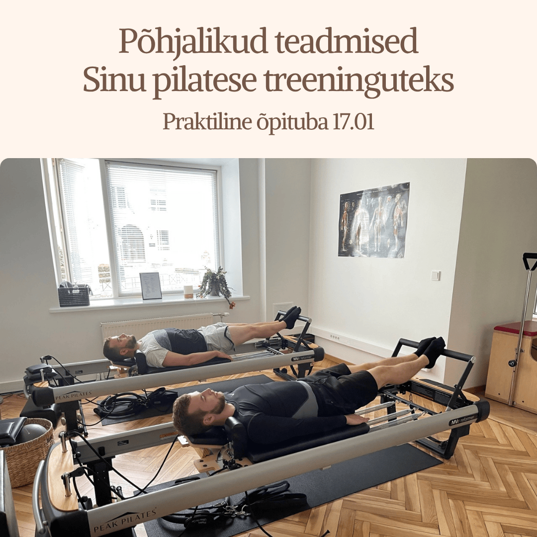 Pilatese õpituba 17.01.2026 - Kohakoolis treenija soovitusega